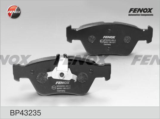 Fenox BP43235 - Kit pastiglie freno, Freno a disco autozon.pro