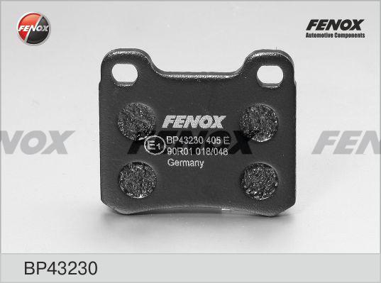 Fenox BP43230 - Kit pastiglie freno, Freno a disco autozon.pro