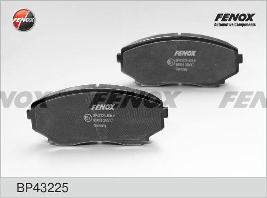 Fenox BP43225 - Kit pastiglie freno, Freno a disco autozon.pro