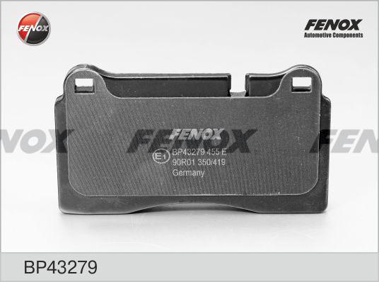 Fenox BP43279 - Kit pastiglie freno, Freno a disco autozon.pro