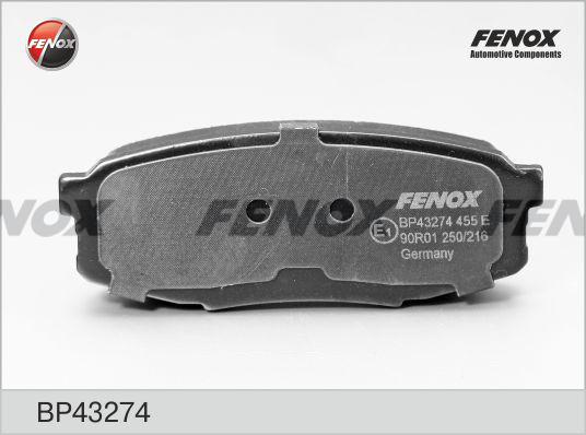 Fenox BP43274 - Kit pastiglie freno, Freno a disco autozon.pro