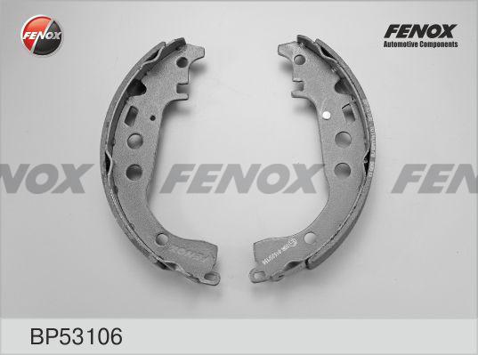 Fenox BP53106 - Kit ganasce freno autozon.pro