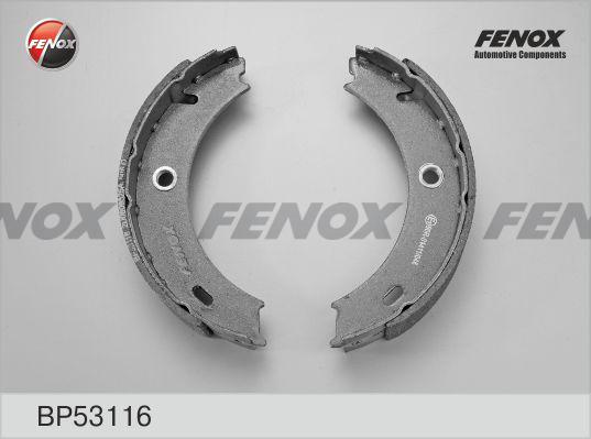 Fenox BP53116 - Kit ganasce freno autozon.pro