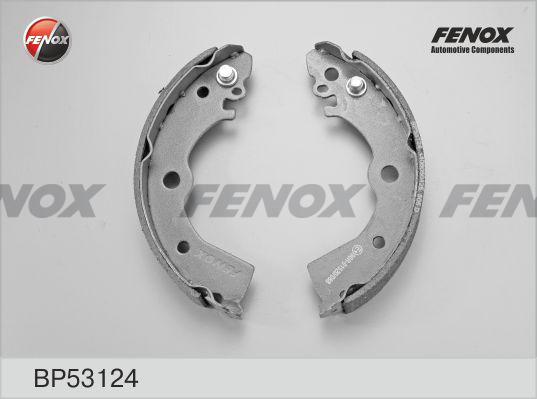 Fenox BP53124 - Kit ganasce freno autozon.pro