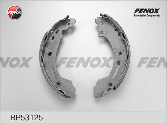 Fenox BP53125 - Kit ganasce freno autozon.pro