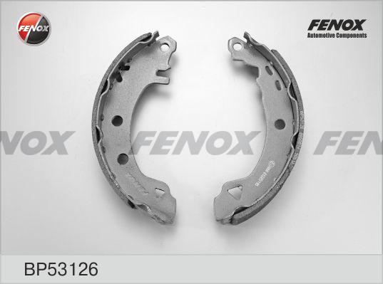 Fenox BP53126 - Kit ganasce freno autozon.pro