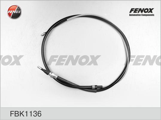 Fenox FBK1136 - Cavo comando, Freno stazionamento autozon.pro