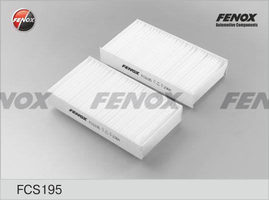 Fenox FCS195 - Filtro, Aria abitacolo autozon.pro