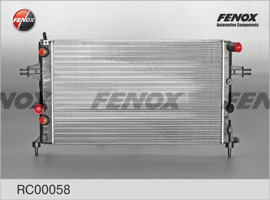 Fenox RC00058 - Radiatore, Raffreddamento motore autozon.pro