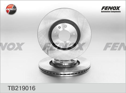 Fenox TB219016 - Discofreno autozon.pro