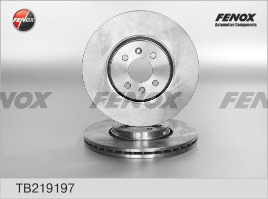 Fenox TB219197 - Discofreno autozon.pro