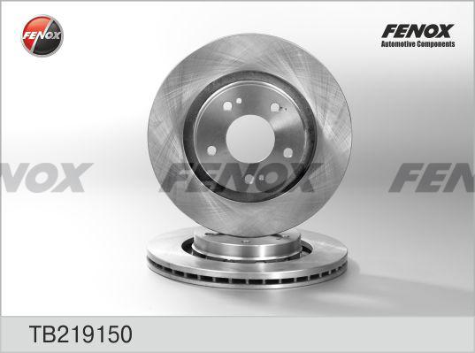 Fenox TB219150 - Discofreno autozon.pro