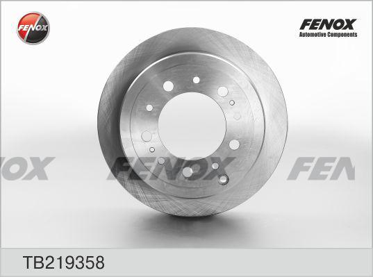 Fenox TB219358 - Discofreno autozon.pro