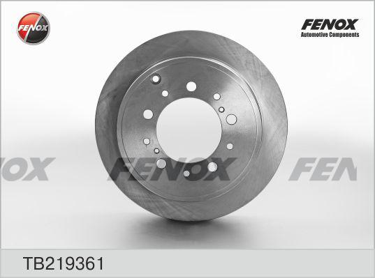 Fenox TB219361 - Discofreno autozon.pro