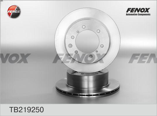 Fenox TB219250 - Discofreno autozon.pro