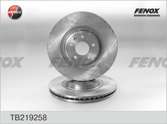 Fenox TB219258 - Discofreno autozon.pro