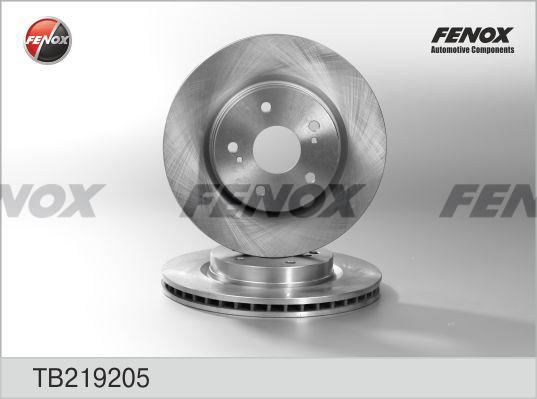 Fenox TB219205 - Discofreno autozon.pro