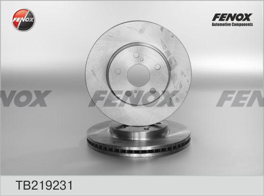 Fenox TB219231 - Discofreno autozon.pro