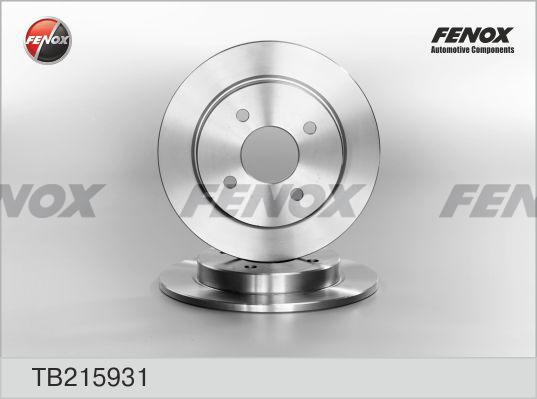 Fenox TB215931 - Discofreno autozon.pro