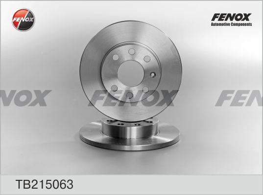 Fenox TB215063 - Discofreno autozon.pro