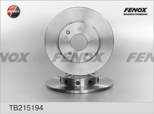 Fenox TB215194 - Discofreno autozon.pro