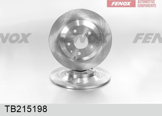 Fenox TB215198 - Discofreno autozon.pro