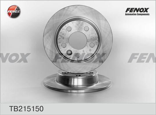 Fenox TB215150 - Discofreno autozon.pro