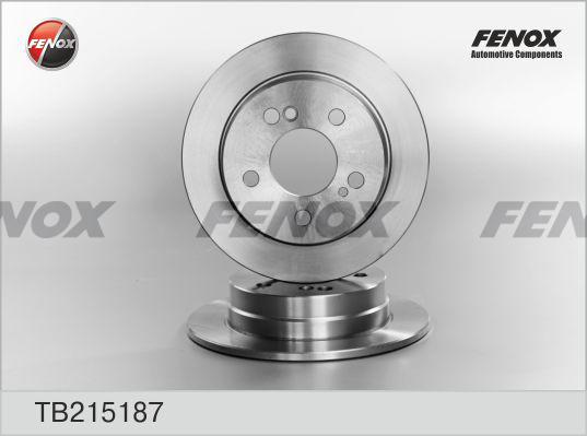 Fenox TB215187 - Discofreno autozon.pro