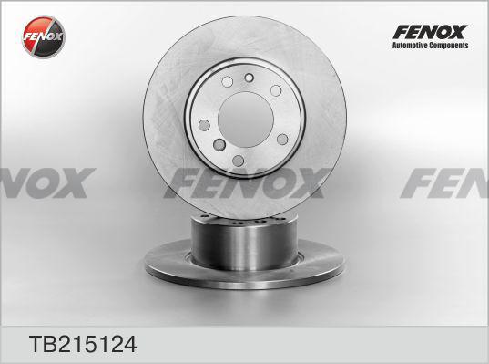 Fenox TB215124 - Discofreno autozon.pro