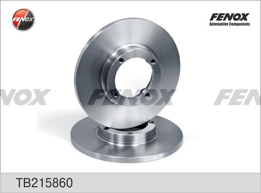 Fenox TB215860 - Discofreno autozon.pro