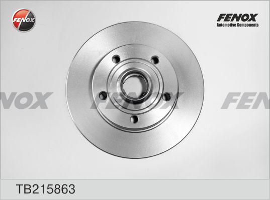 Fenox TB215863 - Discofreno autozon.pro