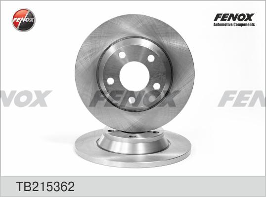 Fenox TB215362 - Discofreno autozon.pro