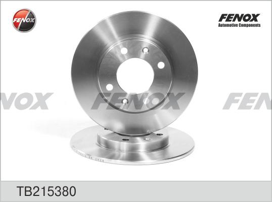 Fenox TB215380 - Discofreno autozon.pro