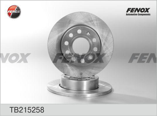 Fenox TB215258 - Discofreno autozon.pro