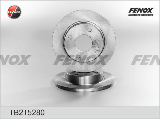 Fenox TB215280 - Discofreno autozon.pro