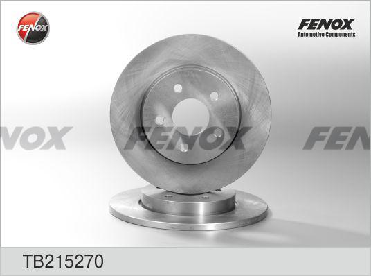 Fenox TB215270 - Discofreno autozon.pro