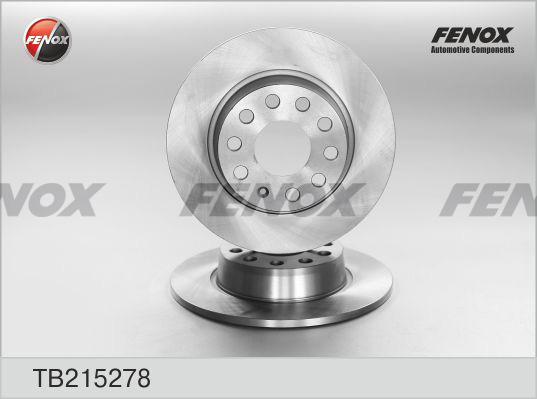 Fenox TB215278 - Discofreno autozon.pro