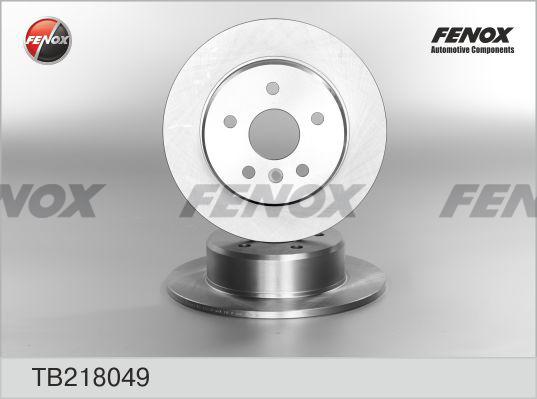 Fenox TB218049 - Discofreno autozon.pro