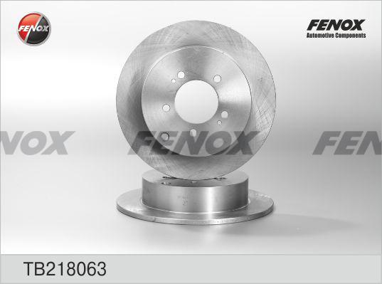 Fenox TB218063 - Discofreno autozon.pro