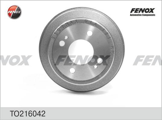 Fenox TO216042 - Tamburo freno autozon.pro