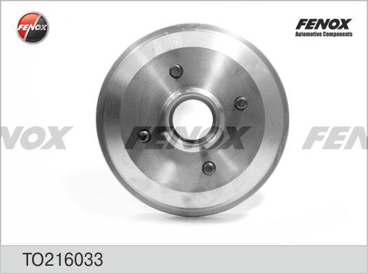 Fenox TO216033 - Tamburo freno autozon.pro