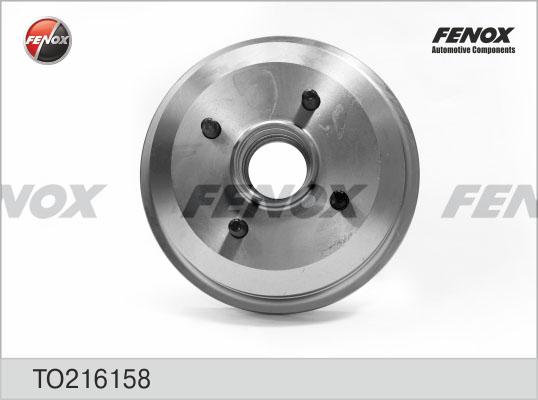 Fenox TO216158 - Tamburo freno autozon.pro