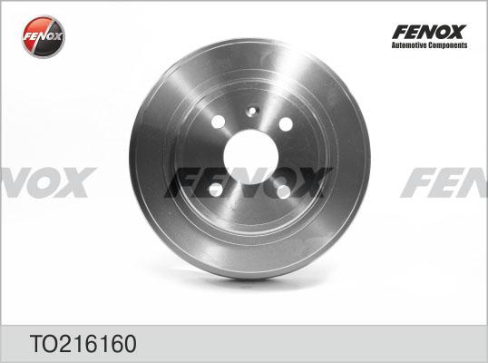 Fenox TO216160 - Tamburo freno autozon.pro