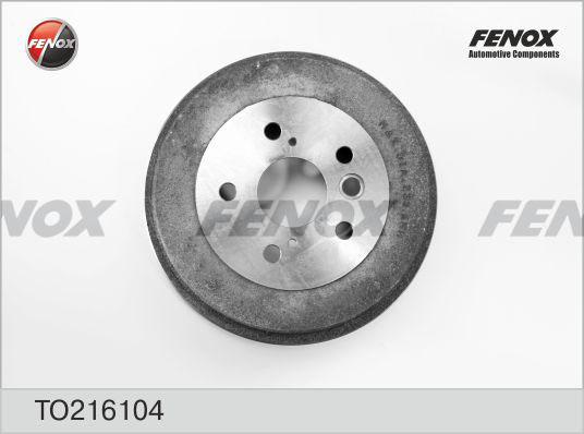 Fenox TO216104 - Tamburo freno autozon.pro