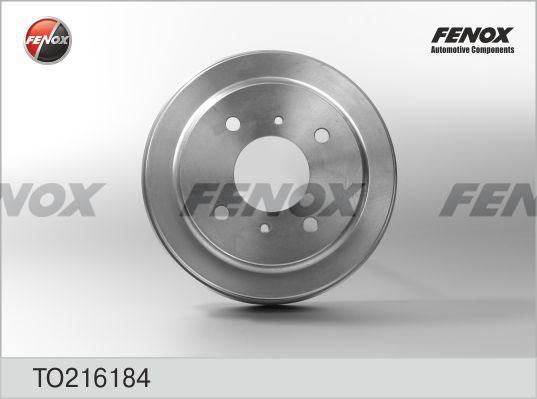 Fenox TO216184 - Tamburo freno autozon.pro