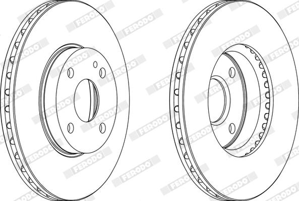 Ferodo DDF495X - Discofreno autozon.pro