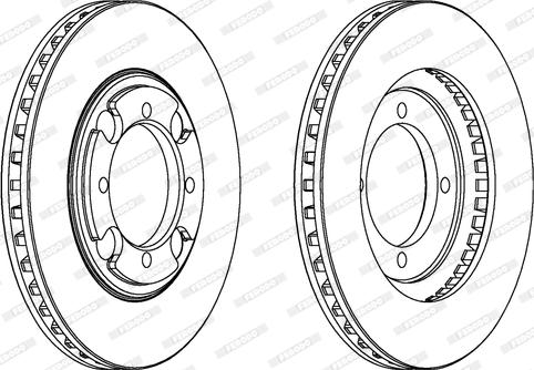 Ferodo DDF691 - Discofreno autozon.pro