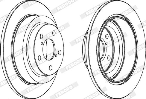 Ferodo DDF678X - Discofreno autozon.pro