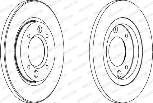 Ferodo DDF030 - Discofreno autozon.pro