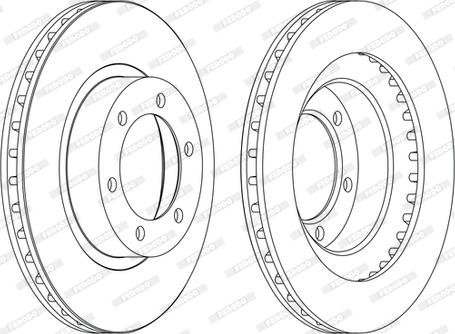 Ferodo DDF1594C-D - Discofreno autozon.pro